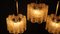 Lampada da soffitto vintage con tre luci di Doria Leuchten, Immagine 5