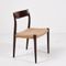 Model 77 Rosewood Side Chairs by Niels O. Møller for J.L. Møller Møbelfabrik, 1960s, Set of 4, Image 1