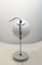 White Table Lamp with Adjustable Glass Lampshade and Marble Base, 1970s 9