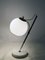 Weiße Tischlampe mit Verstellbarem Glas-Lampenschirm und Marmor-Fuß, 1970er 6