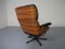 Fauteuil en Palissandre et Cuir, 1960s 12