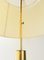Lámpara de mesa ajustable de latón dorado, años 70, Imagen 6