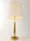 Adjustable Table Lamp in Gilded Brass, 1970s 3