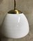 Conical Opaline Pendant Light, 1930s 6