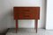 Small Vintage Teak Bedside Table by Knud Erik, Image 3