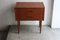 Small Vintage Teak Bedside Table by Knud Erik 1