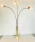 3-Light Floor Lamp in Brass with Marble Base, 1960s 10