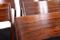 Sedie da pranzo Mid-Century in palissandro, anni '60, set di 6, Immagine 3