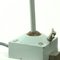Lámpara de escritorio checa industrial gris, años 60, Imagen 4