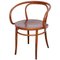 Vintage Bentwood Armchair by Horgen Glaris, Image 1