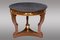 19th Century French Mahogany Center Table, Image 1