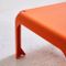 Orange Elena Side Table by Vico Magistretti for Metra, 1960s 3