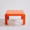 Orange Elena Side Table by Vico Magistretti for Metra, 1960s 1