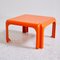 Tavolino Elena arancione di Vico Magistretti per Metra, anni '60, Immagine 2