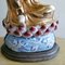 Chinesische Porzellan Tischlampe mit Figur, 1950er 9
