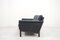 Schwarzes Vintage Leder Sofa von Asko 13