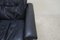 Schwarzes Vintage Leder Sofa von Asko 7