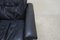 Vintage Black Leather Sofa from Asko 7