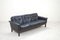 Vintage Black Leather Sofa from Asko 18