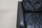 Vintage Black Leather Sofa from Asko 8
