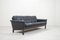 Schwarzes Vintage Leder Sofa von Asko 2