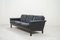 Vintage Black Leather Sofa from Asko 25