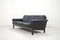 Vintage Black Leather Sofa from Asko 11