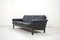 Vintage Black Leather Sofa from Asko, Image 11