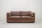 Vintage EJ 430-2 Two-Seater Sofa in Brown Leather from Erik Joergensen 1