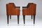 Italienische Mid-Century Palisander Nachttische, 2er Set 7