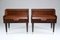 Mid-Century Italian Rosewood Nightstands, Set of 2, Image 1