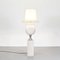 Large Travertine Floor Lamp by Maison Barbier, 1970s 7