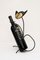 Mid-Century Large Brass Cat Bottle Holder by Walter Bosse for Hertha Baller, Image 4