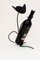 Portabottiglia Mid-Century a forma di gatto in ottone di Walter Bosse per Hertha Baller, Immagine 6
