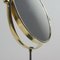 Mid-Century Italian Marble and Brass Table Mirror, 1950s 8