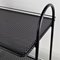 Serving Trolley in Black Perforated Metal by Matégot Mathieu, 1950s 8