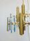Vintage 9-Lights Chandelier in Brass & Crystal by Gaetano Sciolari 6