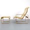 Wicker Lounge Chair with Ottoman from Kill International, 1970s, Image 2