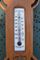 Jugendstil Wetterstation Thermometer & Barometer von Clairetta, 1910er 6