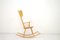 Mid-Century Wingback Rocking Chair by Albert Haberer for Hermann Fleiner 20