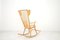 Mid-Century Wingback Rocking Chair by Albert Haberer for Hermann Fleiner 22