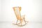 Mid-Century Wingback Rocking Chair by Albert Haberer for Hermann Fleiner, Image 22