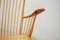 Mid-Century Wingback Rocking Chair by Albert Haberer for Hermann Fleiner 9