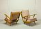 Mid-Century Spindle Back Lounge Chairs, 1950s, Set of 2 4