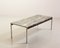 Black Marble and Brushed Steel Coffee Table by Kho Liangh for Artifort, 1960s 2