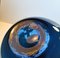 Danish Modern Blue Capri Glass Vase by Jacob E. Bang for Holmegaard, 1960s 3