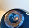 Danish Modern Blue Capri Glass Vase by Jacob E. Bang for Holmegaard, 1960s, Image 3