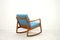 Rocking Chair Vintage par Ole Wanscher pour France & Søn, 1950s, Set de 2 8