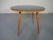 Table en Verre & Merisier, 1960s 2