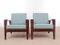 Model 35 Lounge Chairs by Arne Wahl Iversen for Komfort, 1960s, Set of 2 2